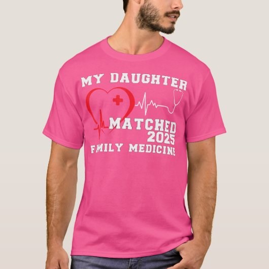 Mijn dochter heeft de Family Medicine Match Day 20 T-shirt (Voorkant)