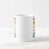 Mijn dochter in de wet is mijn favoriete kind koffiemok (Center)