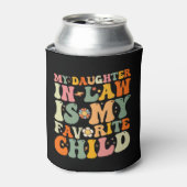 Mijn dochter in de wet is mijn favoriete kinderwag blikjeskoeler (Blikje Voorkant)