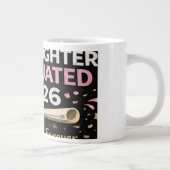 Mijn dochter is afgestudeerd 2026 grote koffiekop (Rechts)