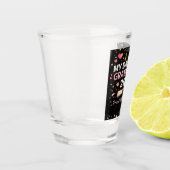 Mijn dochter is afgestudeerd 2026 shot glas (Links)