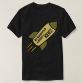 Mijn dochter is een Rocket Scientist T-shirt (Design voorkant)