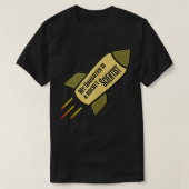 Mijn dochter is een Rocket Scientist T-shirt (Design voorkant)