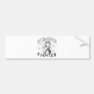 Mijn dochter is een vechtgrijs bumpersticker
