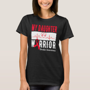 Mijn dochter is een waanzinnige strookje S T-shirt
