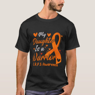 Mijn dochter is een Warrior CRPS Awareness Maand O T-shirt