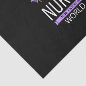 Mijn dochter is 's werelds beste verpleegster in d tissuepapier (Detail)