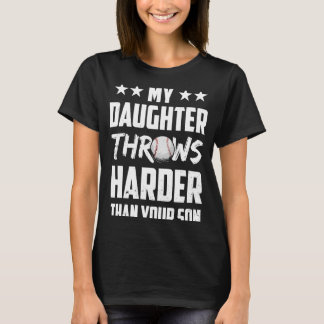 Mijn dochter is zwaarder dan je Son Proud Base T-shirt
