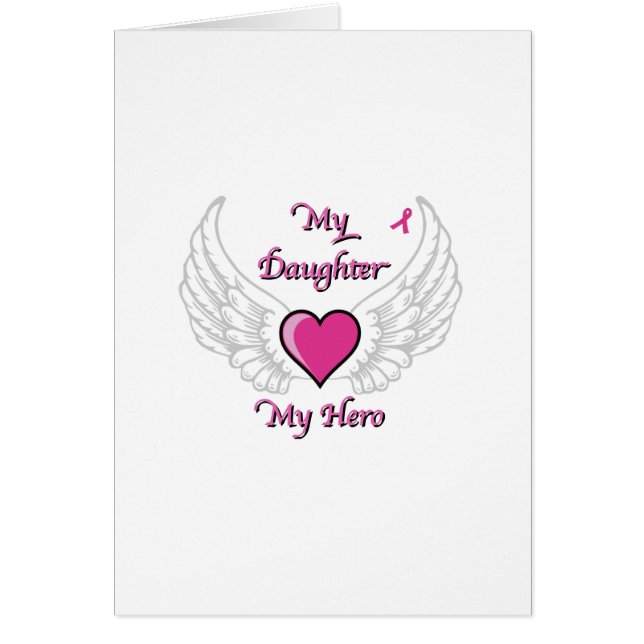 Mijn dochter Mijn Hero Wings en Hart 2 (Voorkant)