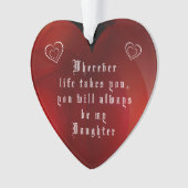 MIJN DOCHTER ORNAMENT (voorkant)