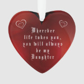 MIJN DOCHTER ORNAMENT (voorkant)