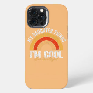 Mijn dochter vindt me cool en ze heeft grappig gel iPhone 13 pro max hoesje