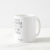 Mijn dochter zijn is echt het enige cadeau dat je  koffiemok (Voorkant rechts)
