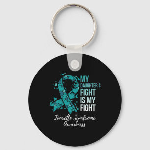 Mijn dochters gevecht is mijn Fight Tourette-syndr Sleutelhanger