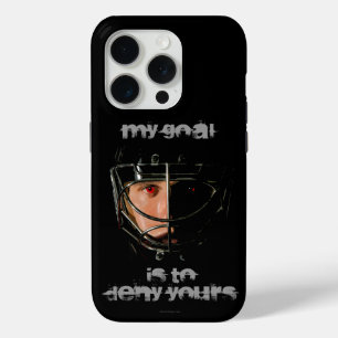 Mijn doel (Hockey Goalie) iPhone 15 Pro Case