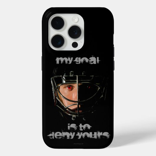 Mijn doel (Hockey Goalie) Case-Mate iPhone Case (Achterkant)