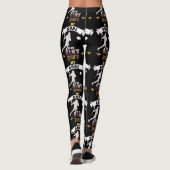 Mijn doel is je lacrosse te ontzeggen leggings (Achterkant)