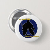 Mijn doel is je te ontkennen ronde button 5,7 cm (Voorkant /achterkant)