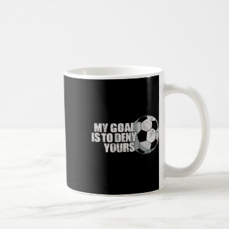 Mijn Doel Is Om Dat Van Jou Te Verhinderen Voetbal Koffiemok