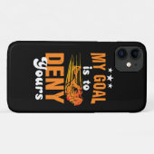 Mijn doel is om die van jou te ontkennen Lacrosse Case-Mate iPhone Case (Achterkant (horizontaal))