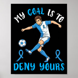 Mijn Doel Is Om Die Van Jou Te Verloochenen Voetba Poster