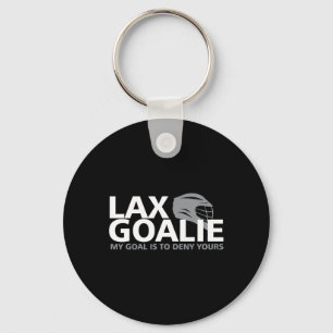 Mijn doel is om jouw Lacrosse goalie Lax grappig t Sleutelhanger