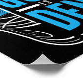 Mijn doel is om jullie ijskeiharde ijsje te ontken poster (Hoek)