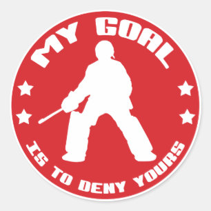 Mijn doel is om jullie te ontkennen, veldsleutel ronde sticker