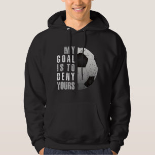 Mijn doel is om te ontkennen dat je voetballer ver hoodie