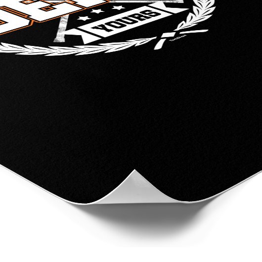 Mijn doel Lacrosse Poster (Hoek)