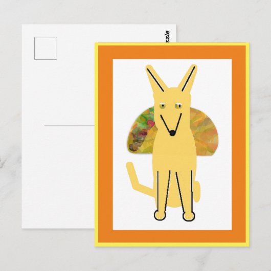 Mijn Dog Buddy en Taco, Briefkaart (Voorkant / Achterkant)