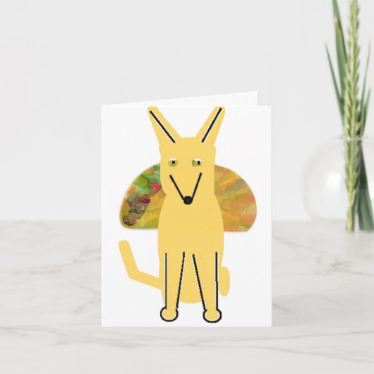 Mijn Dog Buddy en Taco, Briefkaart (Voorkant)