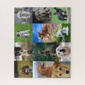 Mijn Dog Photo Collage op Legpuzzel (Verticaal)
