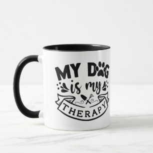 Mijn Dog Special Dog Quote Typografie Mok