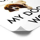MIJN DOGGIE WERELD, WELKOM AAN POSTER (Hoek)