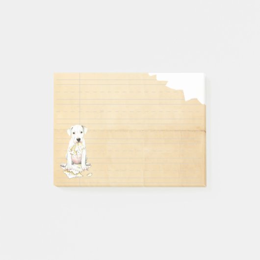 Mijn Dogo Ate mijn thuiswerk Post-it® Notes (Voorkant)