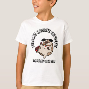 MIJN DOG'S FAVORIETE CHOCOLAAT IS EEN ANDER DOG'S T-SHIRT
