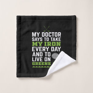 Mijn dokter zegt dat ik mijn ijzer elke dag moet i washandje