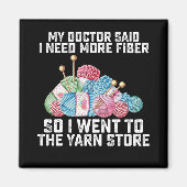 Mijn dokter zei dat ik meer vezels nodig heb, dus magneet (Voorkant)