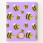 Mijn Doodles, Aanpasbare Cute Bij Notitieboek (Achterkant)