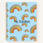 Mijn Doodles,  Kawaii Rainbow-Notitieboek Notitieboek (Voorkant)