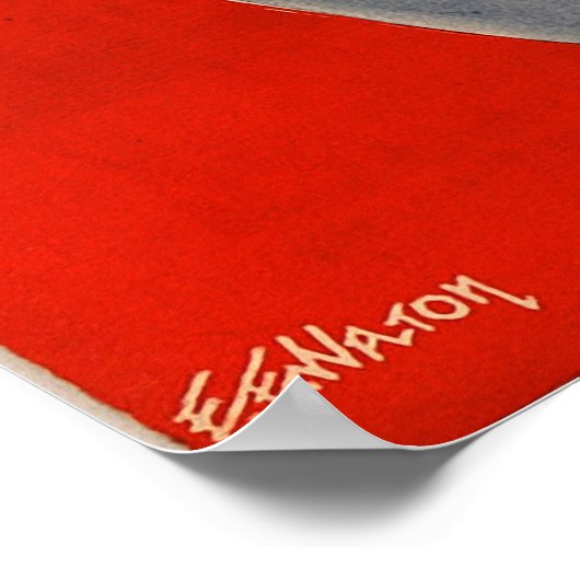 Mijn Doughnut Girl Poster (Hoek)