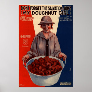 Mijn Doughnut Girl Poster