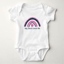 "Mijn Doula houdt van me" Boho Rainbow
