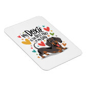 Mijn Doxie is het beste deel van mijn dag Magneet (Rechterzijde)