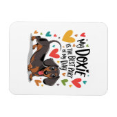 Mijn Doxie is het beste deel van mijn dag Magneet (Horizontaal)
