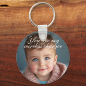 Mijn draadloze oplader en kinderfoto sleutelhanger (Voorkant)