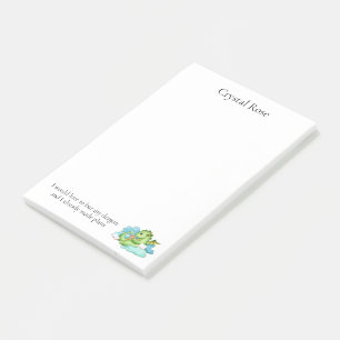 Mijn draak gepersonaliseerd en ik heb al plannen g post-it® notes