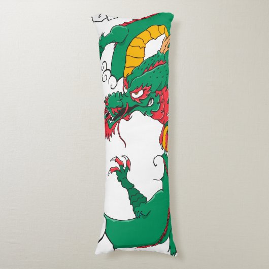 Mijn draak! lichaamskussen (Voorkant Verticaal)