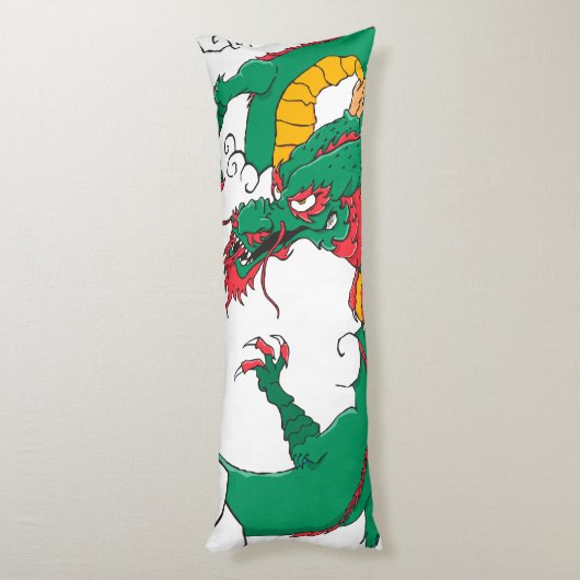 Mijn draak! lichaamskussen (Achterkant (Verticaal))